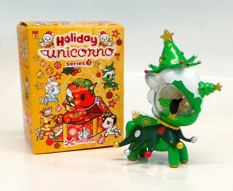 Tokidoki Holiday Unicorno Series 3 SPRUCY Vinyl Blind Box Christmas Figure