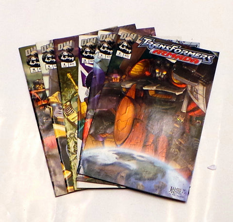 TRANSFORMERS Armada #3 4 5 8 9 10 Six Issue Dreamwave Comic Book Lot Set Run