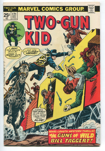 Two Gun Kid #121 F+ High Grade 1974 Bronze Age Western Marvel Comics