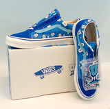 Vans Vault x Undefeated Blue Lolite Old Skool U-Man Mens Size 10 NEW