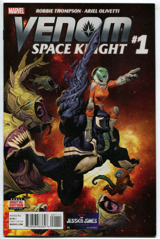 Venom Space Knight #1 Regular Cover Marvel Comics 2015 Guardians of the Galaxy