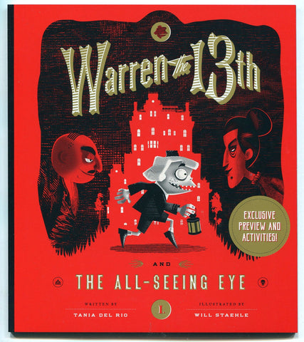 Warren the 13th And The All Seeing Eye Preview & Activity Book Quirk 2016 - redrum comics