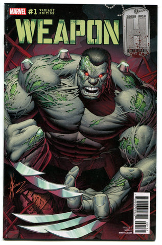 Weapon H #1 Dale Keown VARIANT VF Greg Pak Marvel Comics X-Men Wolverine Hulk