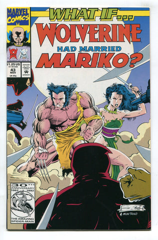 What If...? #43 Wolverine Had Married Mariko? Marvel Comics 1992
