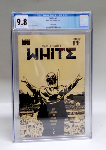 White #1 (2021 Black Mask Comics) 3rd Print CGC 9.8