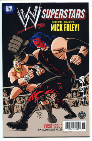 WWE Superstars Issue #1 Comic by Super Genius Triple H Written by Mick Foley!