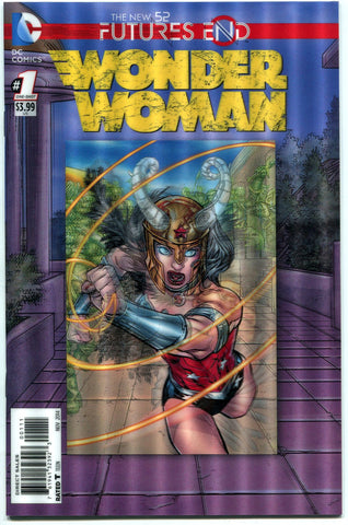 Wonder Woman #1 One Shot 3D Lenticular Cover DC Comics Futures End New 52 - redrum comics