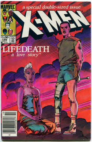 Uncanny X-Men #186 VF+ Lifedeath Storm Forge Barry Windsor Smith 1984 Marvel