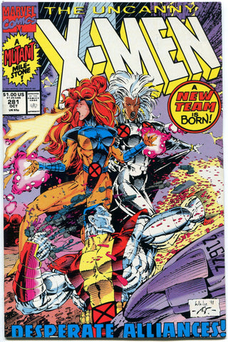 The Uncanny X-Men #281 NM New Team Marvel Comics 1991 - redrum comics