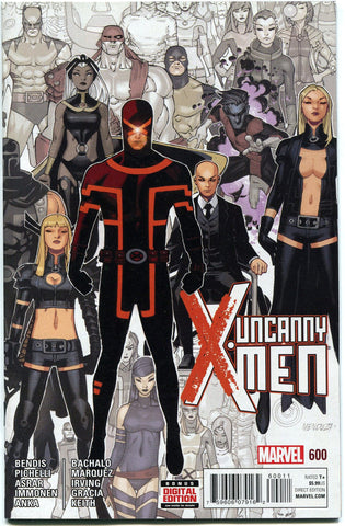 Uncanny X-Men #600 VF/NM 2015 1st Print Marvel Comics Bendis Bachalo - redrum comics