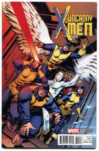 Uncanny X-Men #600 Leonardi Q Variant Cover VF 1st Print Marvel Comics - redrum comics