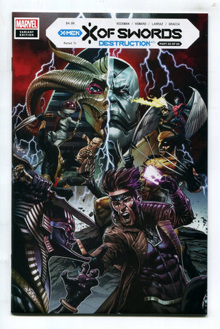 X of Swords #1 Part 22 Destruction Mico Suayan Exclusive Variant NM X-Men