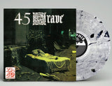45 Grave Sleep in Safety RARE Clear Black Smoke Vinyl LP LTD 300 Sealed Punk