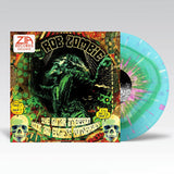 Rob Zombie Lunar Injection Green in Blue w/ Pink & White Splatter Vinyl Zia New